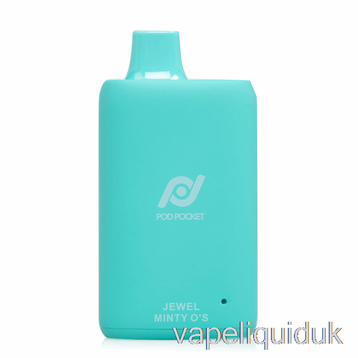 Pod Pocket 7500 0% Zero Nicotine Disposable Jewel Minty O's Vape Liquid